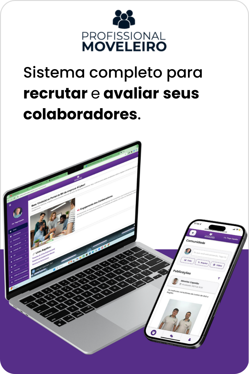 Profissional Moveleiro — recrutamento e avaliação